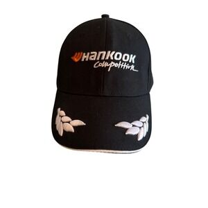 Hankook Competition Black Baseball Cap Adjustable Hat‎